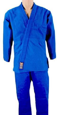 Gold Weave Blue Jiu-Jitsu Kimono